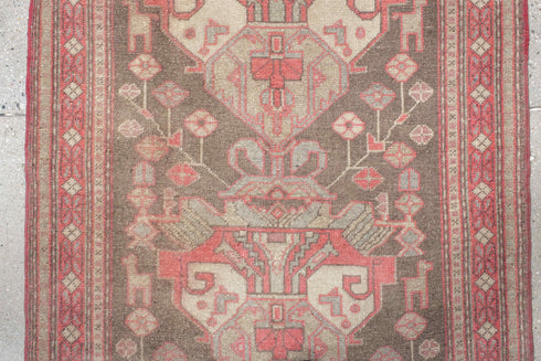 Antique Sarab Runner Rug (2' x 10')